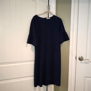 Bell Sleeve Straight Dress